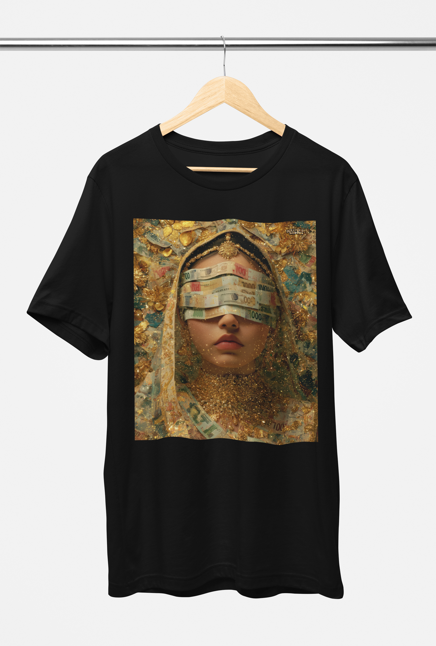 Cash Rules Black Tee