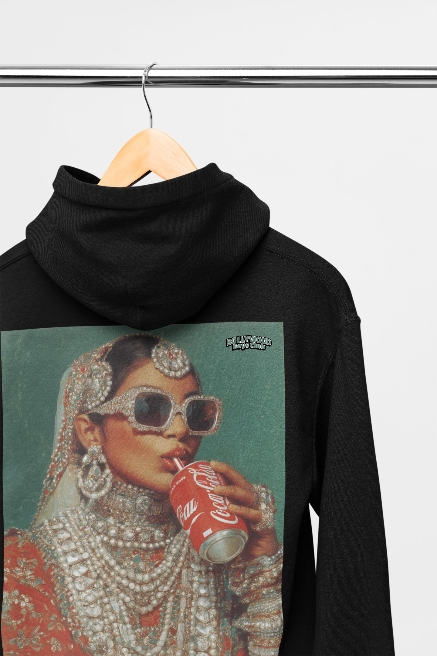 No Coke Hoodie - Available in White Grey or Black