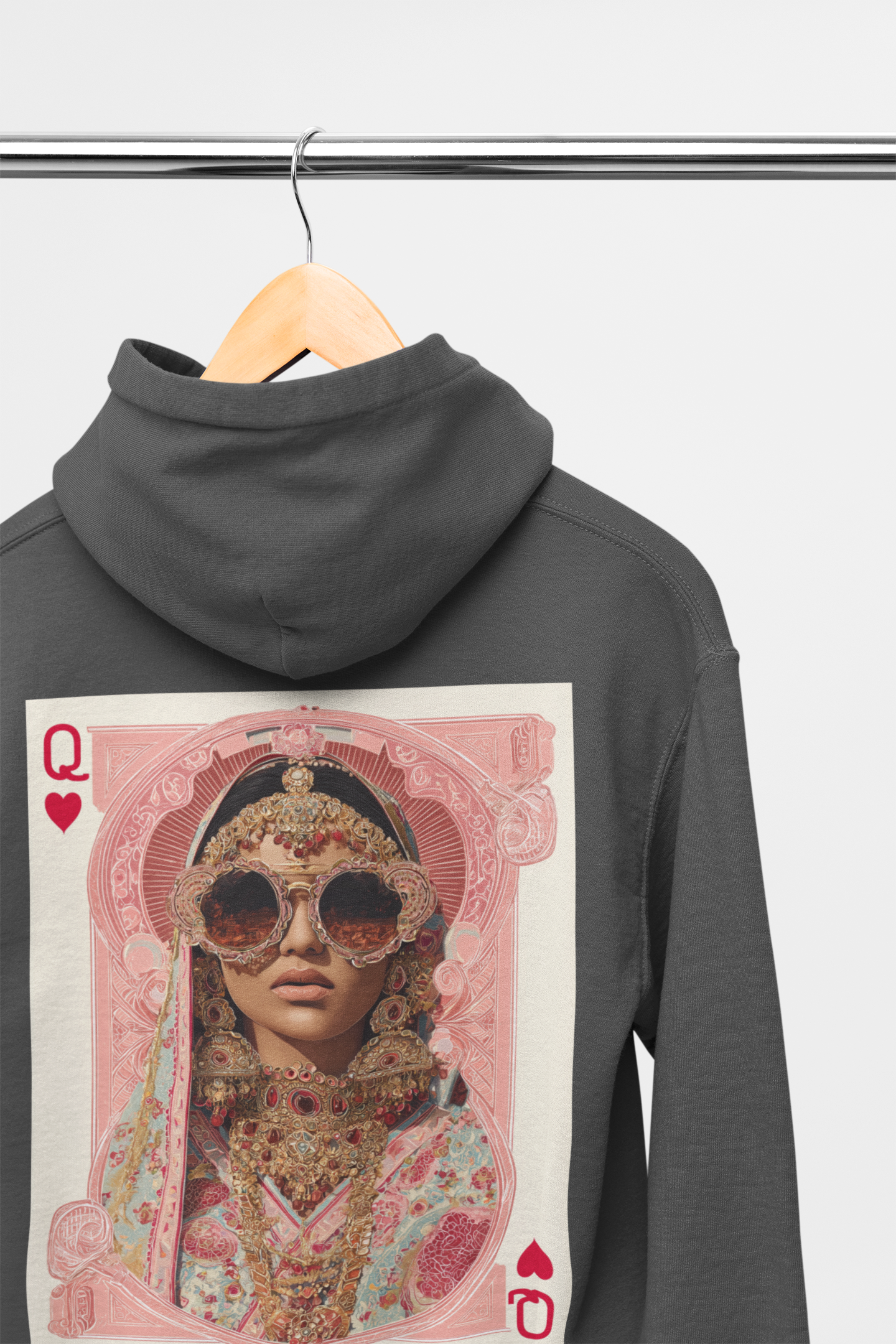 Queen of Hearts Hoodie