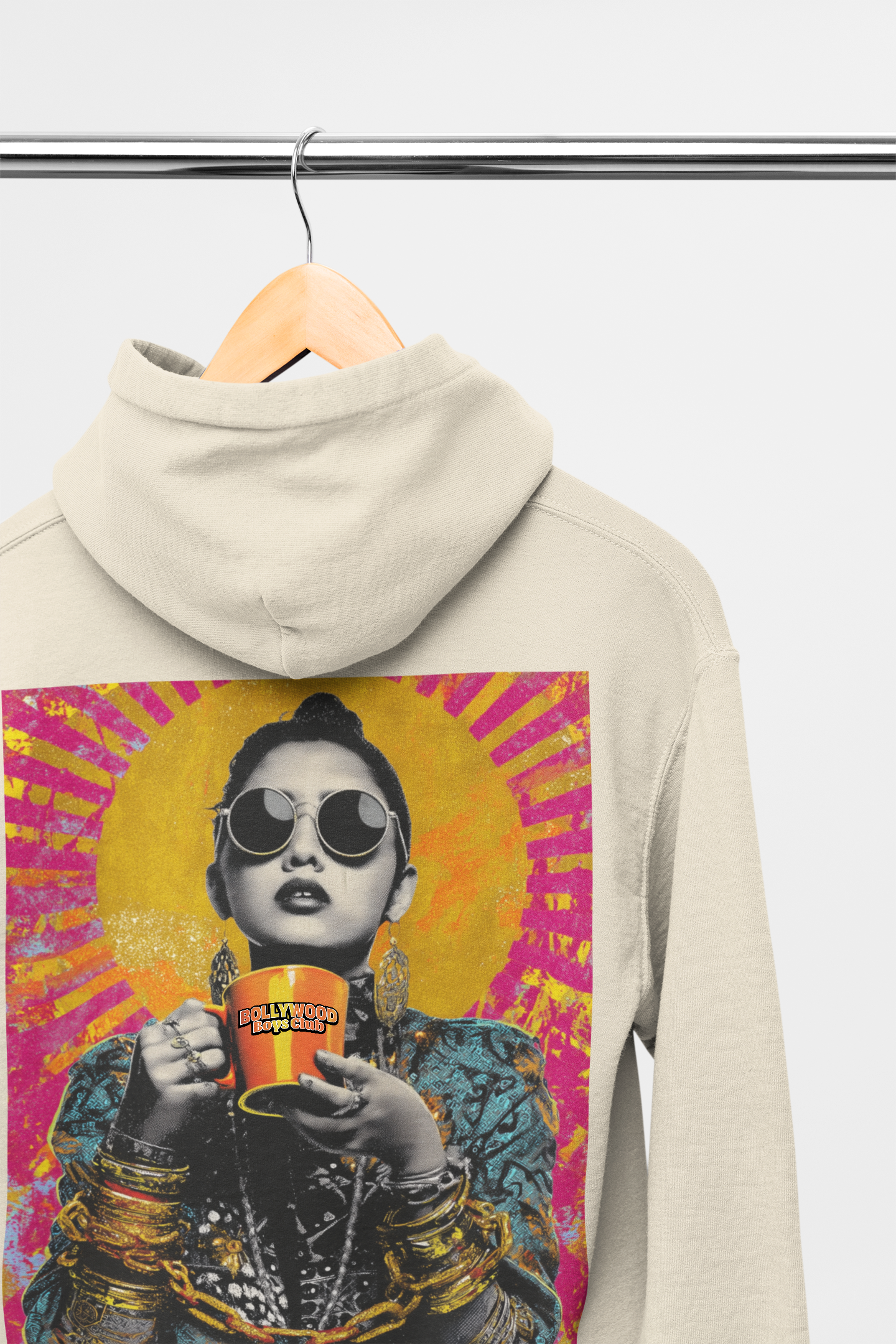 Half Cup Of Chai Hoodie - Available in Grey or Black