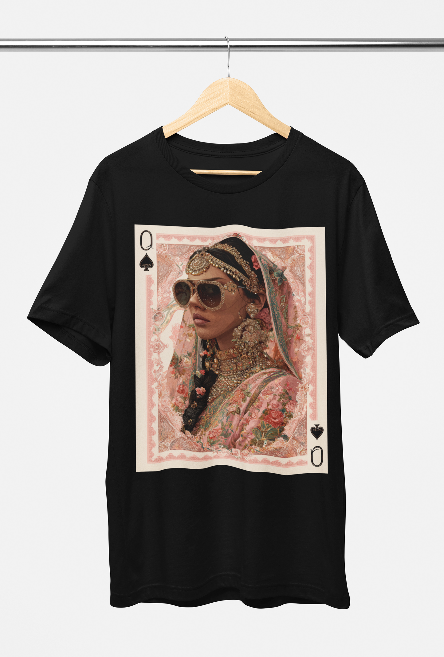 Black Queen of Spades T-Shirt