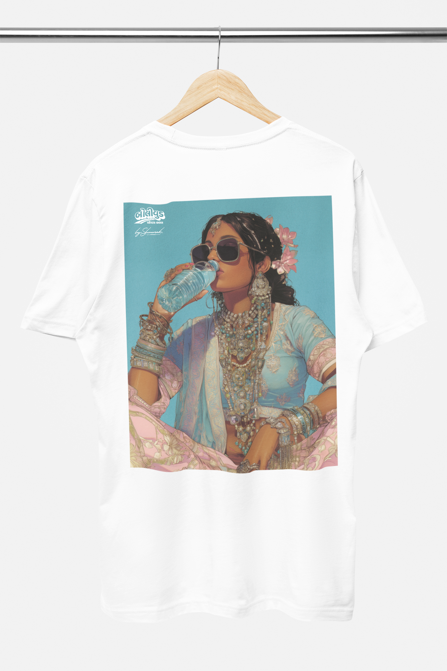 Bislari Tee : Back Print : Available in 4 colours