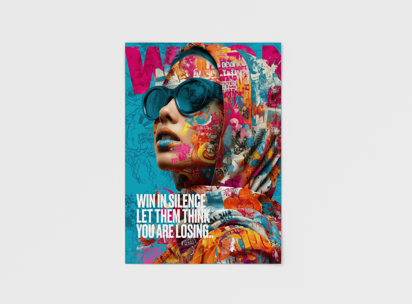 WINNER A3 Poster Print