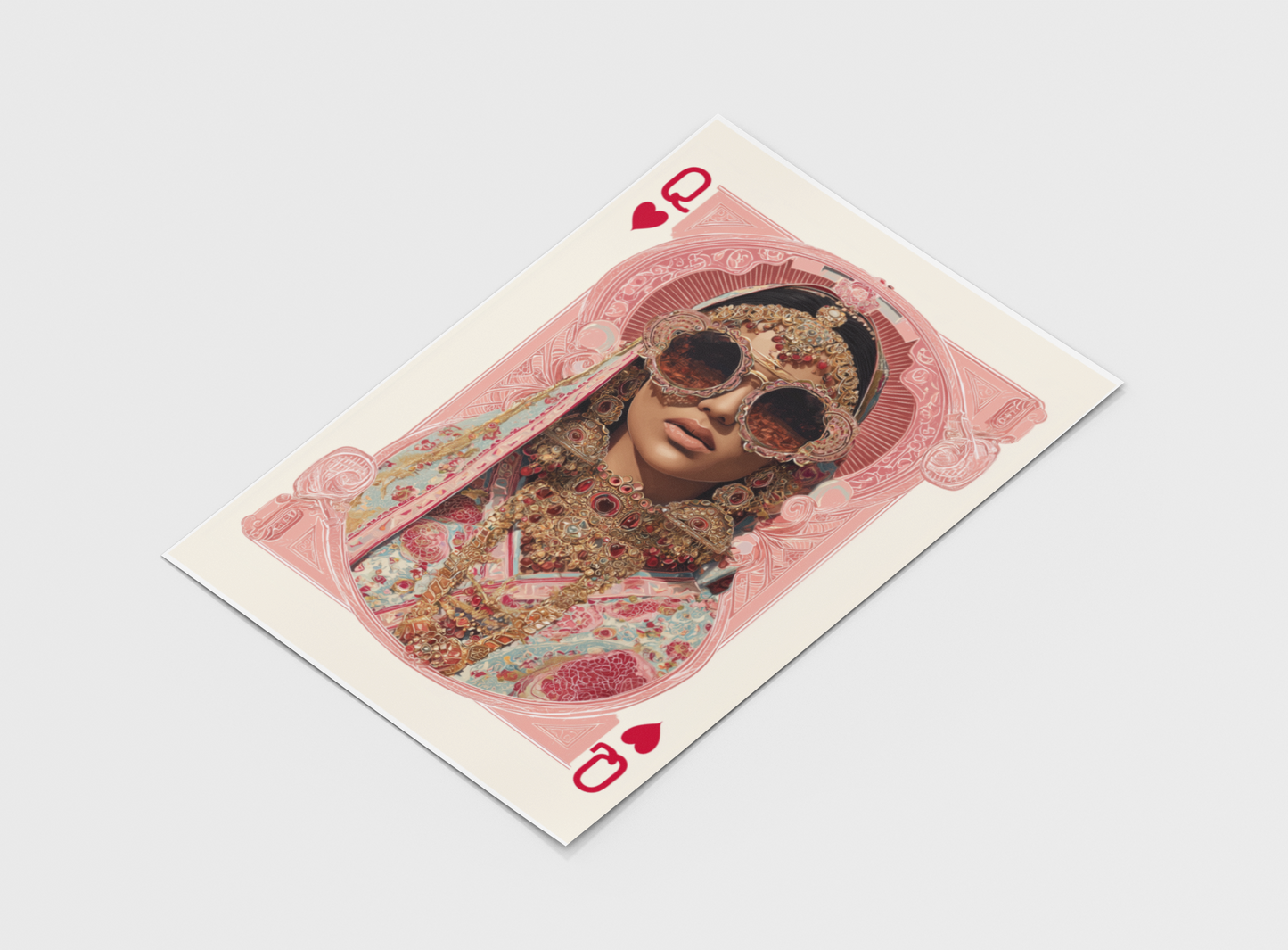 The Queen of Hearts – A3 Poster Print