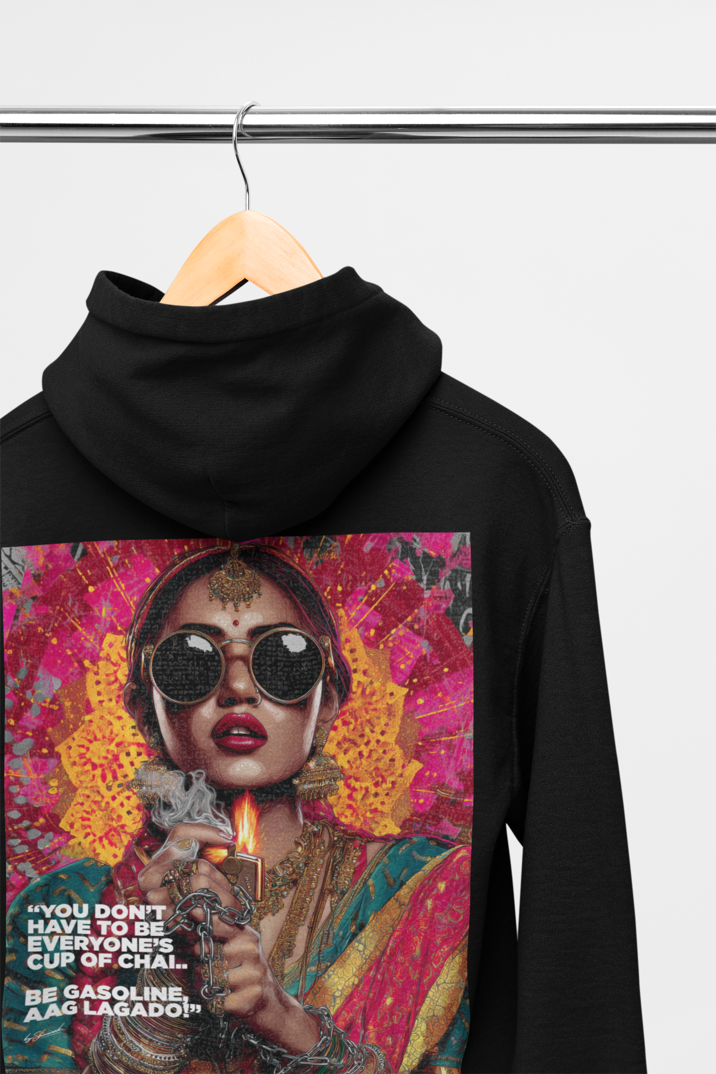 Gasoleena Hoodies - Available in Beige Grey or Black