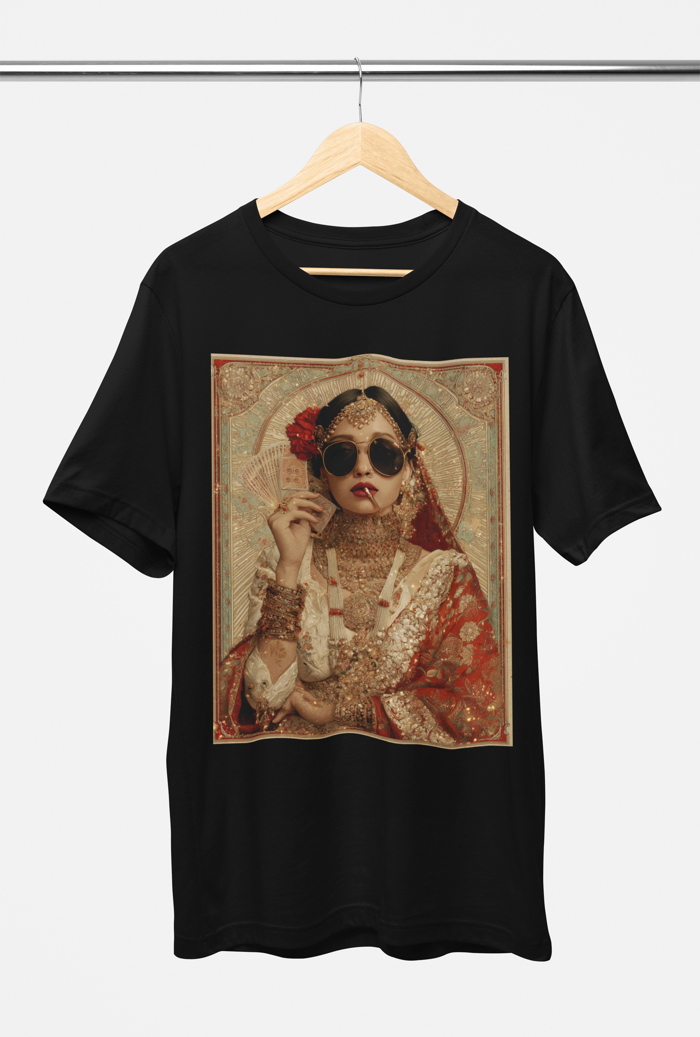 OH RANI T-SHIRT - AVAILABLE IN BLACK BEIGE WHITE