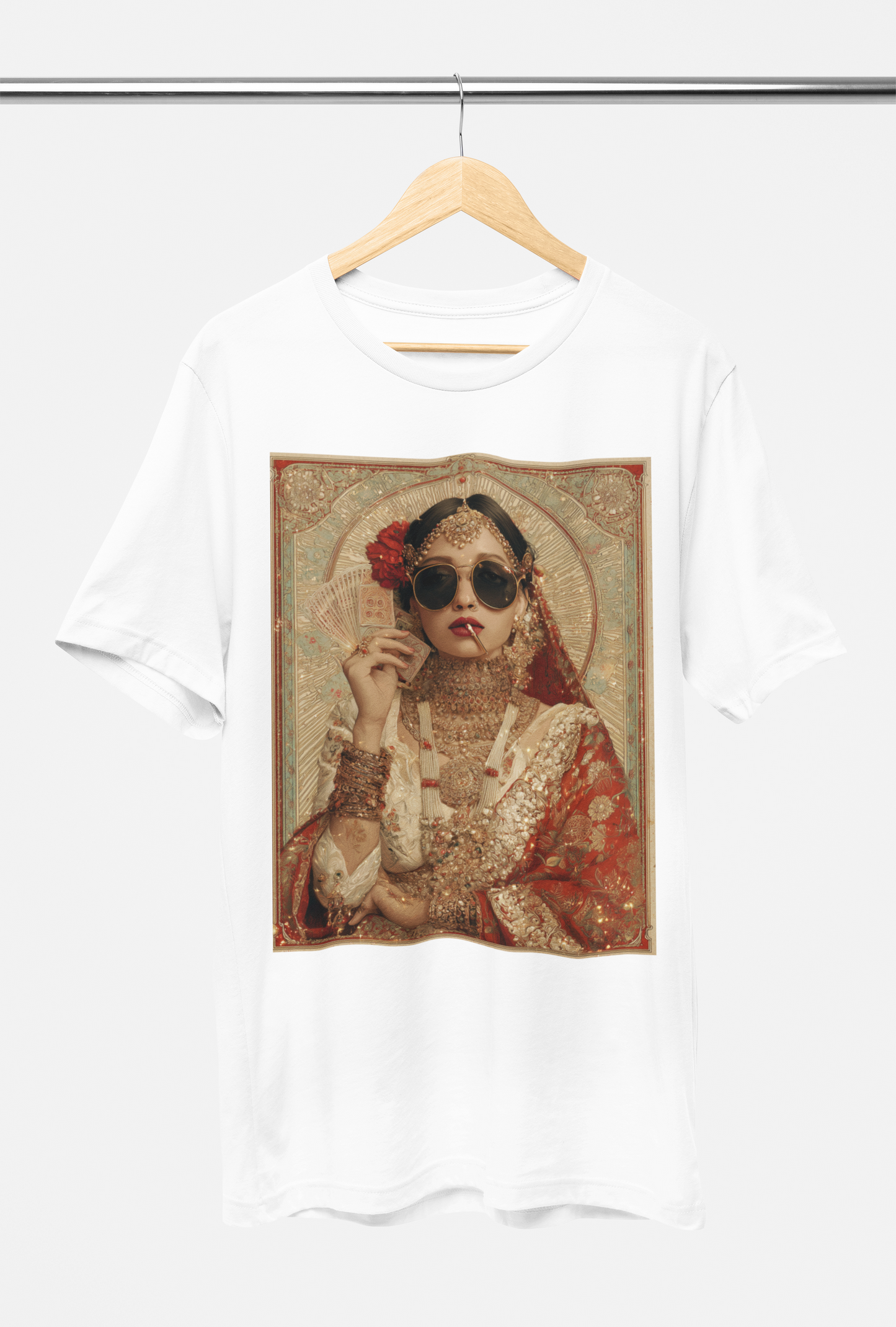 OH RANI T-SHIRT - AVAILABLE IN BLACK BEIGE WHITE