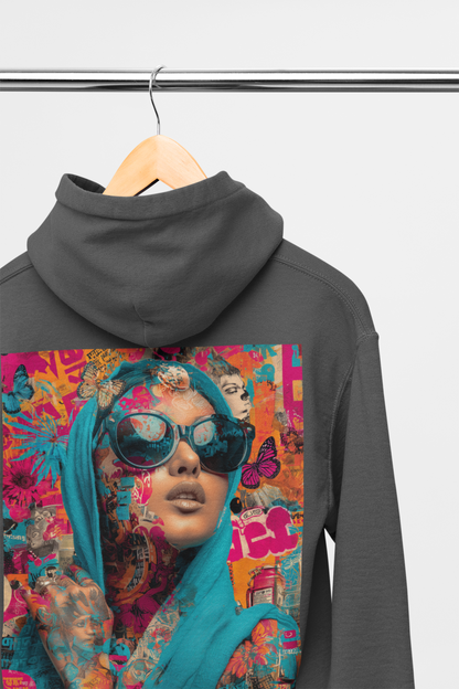 No Drama Hoodies - Black Grey Or Beige