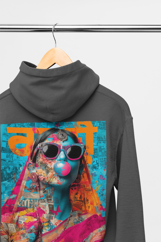 I.D.G.A.F - Hoodies - White Grey Or Beige
