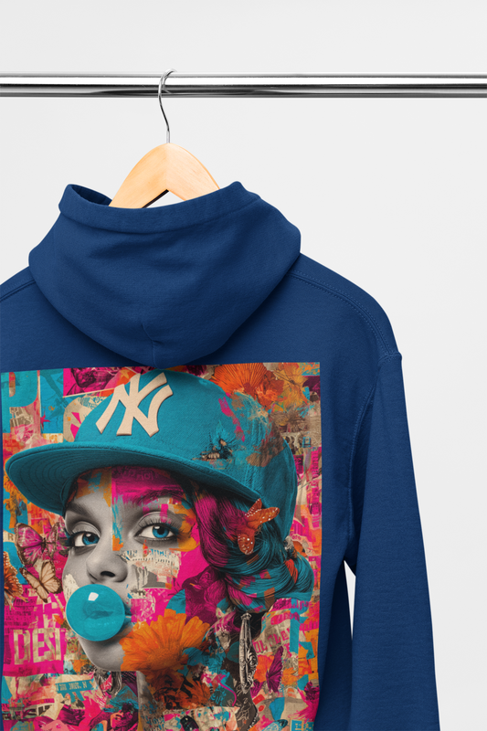 City Rani Hoodies - Black Grey Or White