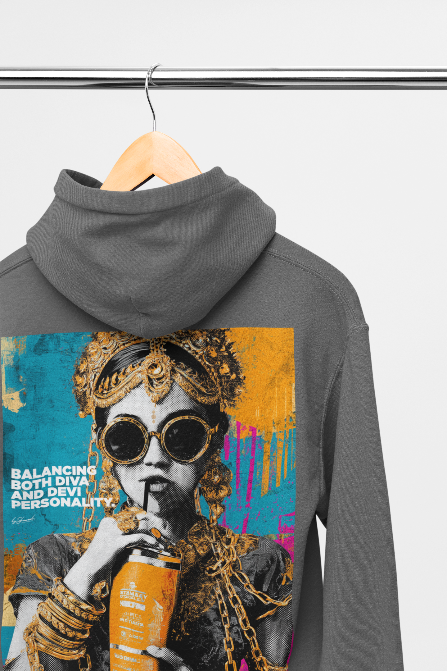 Devi Hoodies - Available in Beige Grey or Black