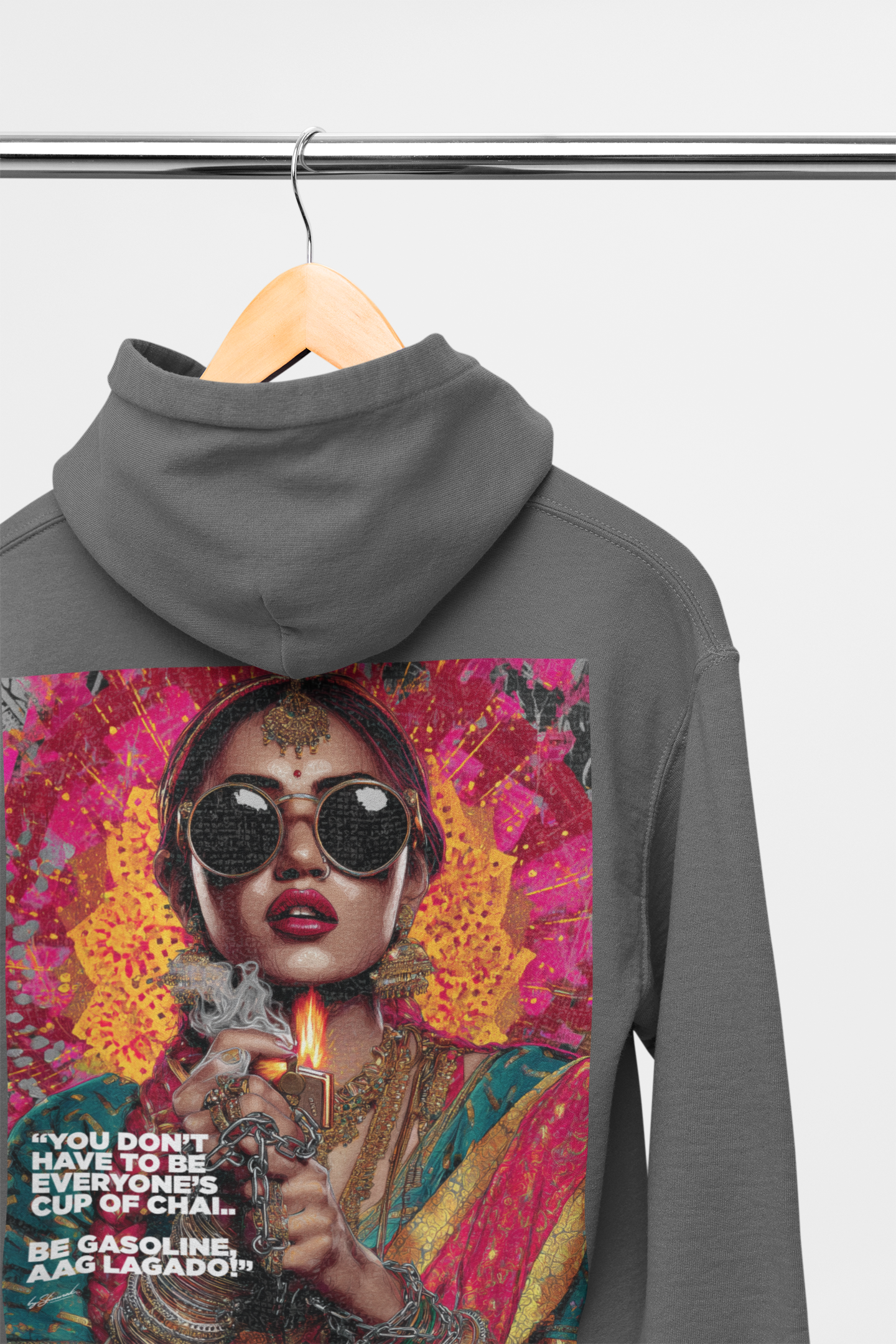 Gasoleena Hoodies - Available in Beige Grey or Black