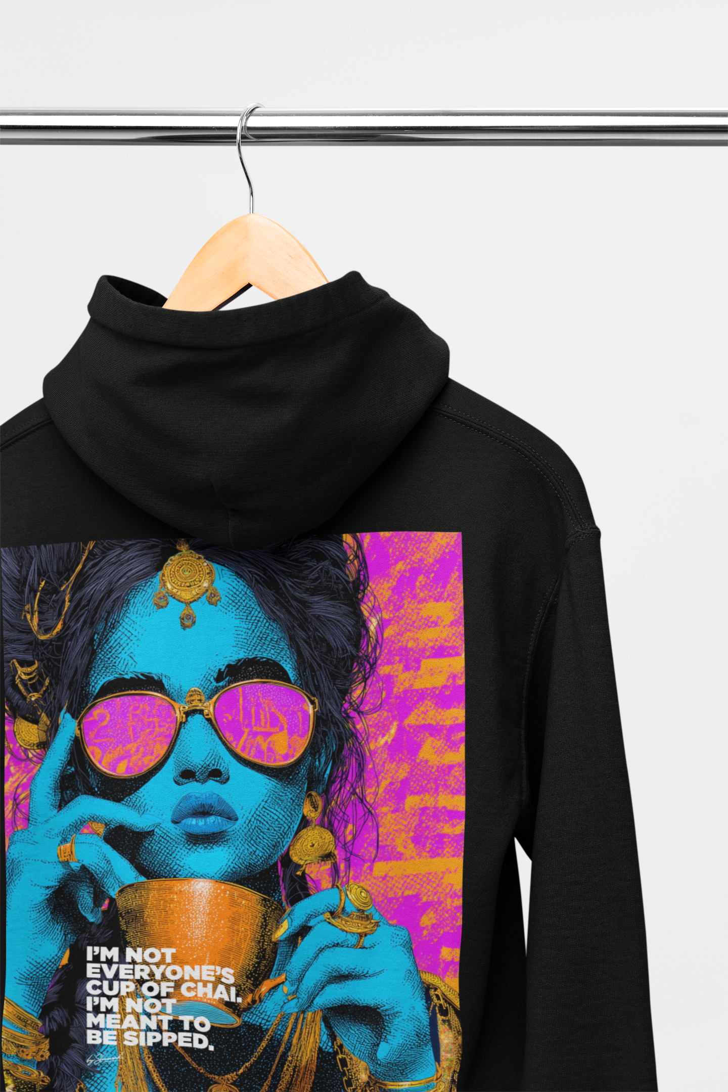 Masala Chai Hoodies - Available in Beige Grey or White