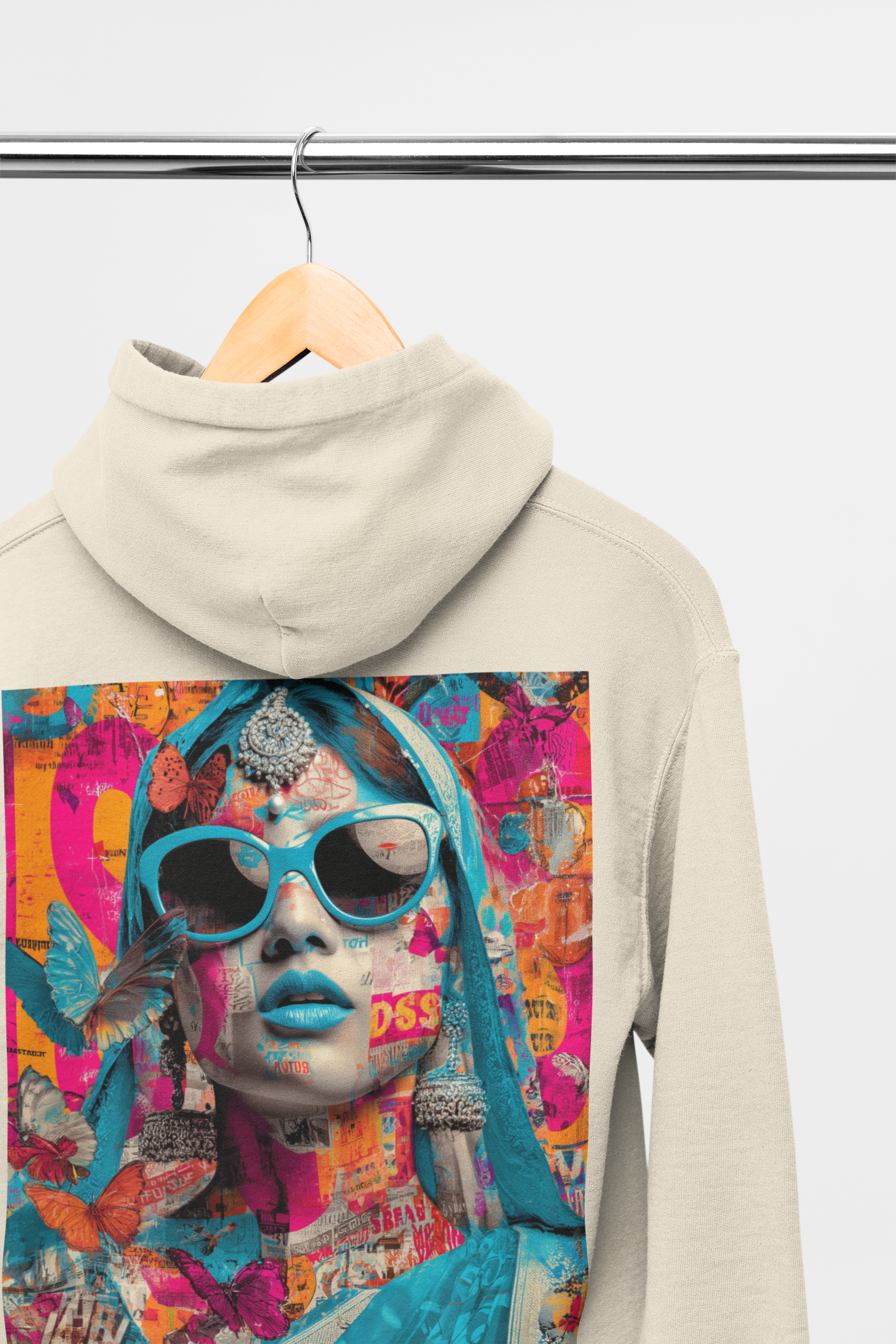 Gypsy Woman - Hoodies - Black Grey White Or Beige