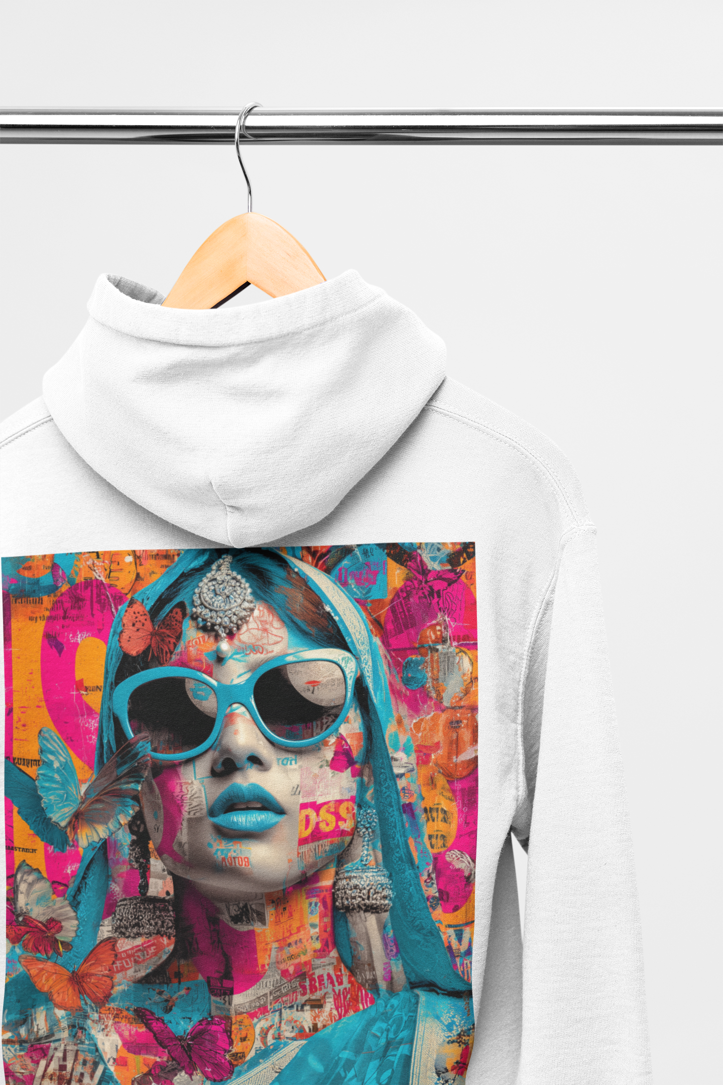 Gypsy Woman - Hoodies - Black Grey White Or Beige