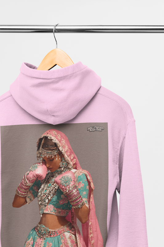 Boxed Hoodie - Available in Sports Grey White Black Pink & Grey
