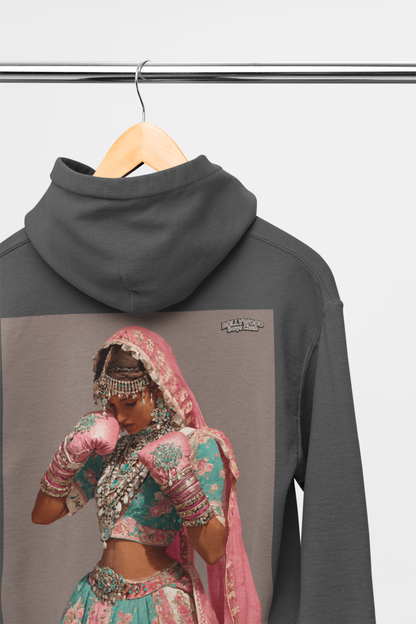 Boxed Hoodie - Available in Sports Grey White Black Pink & Grey