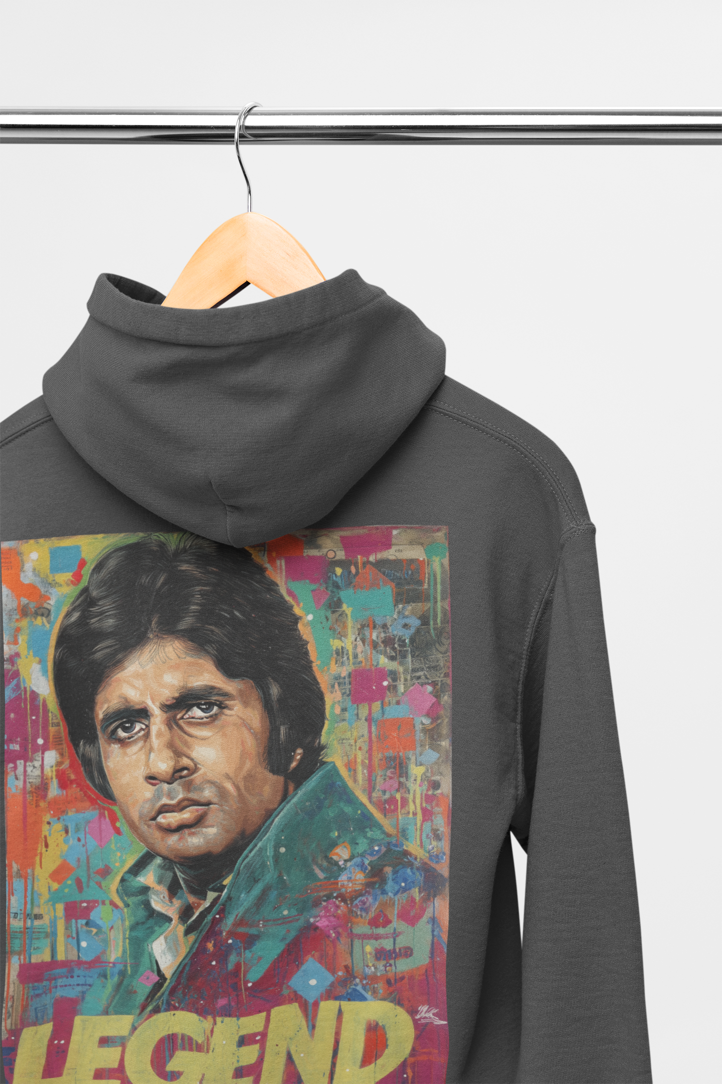 Legend Hoodie  - Available in Burgandy Grey or White