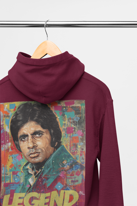 Legend Hoodie  - Available in Burgandy Grey or White