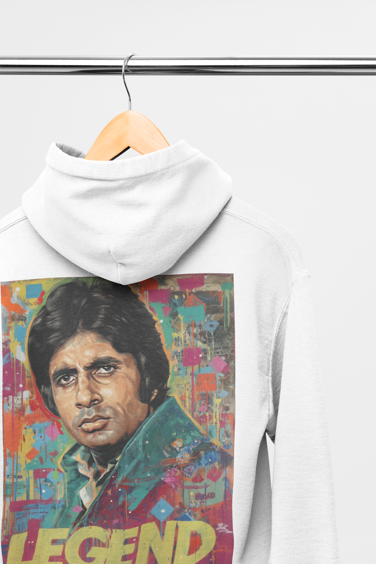Legend Hoodie  - Available in Burgandy Grey or White
