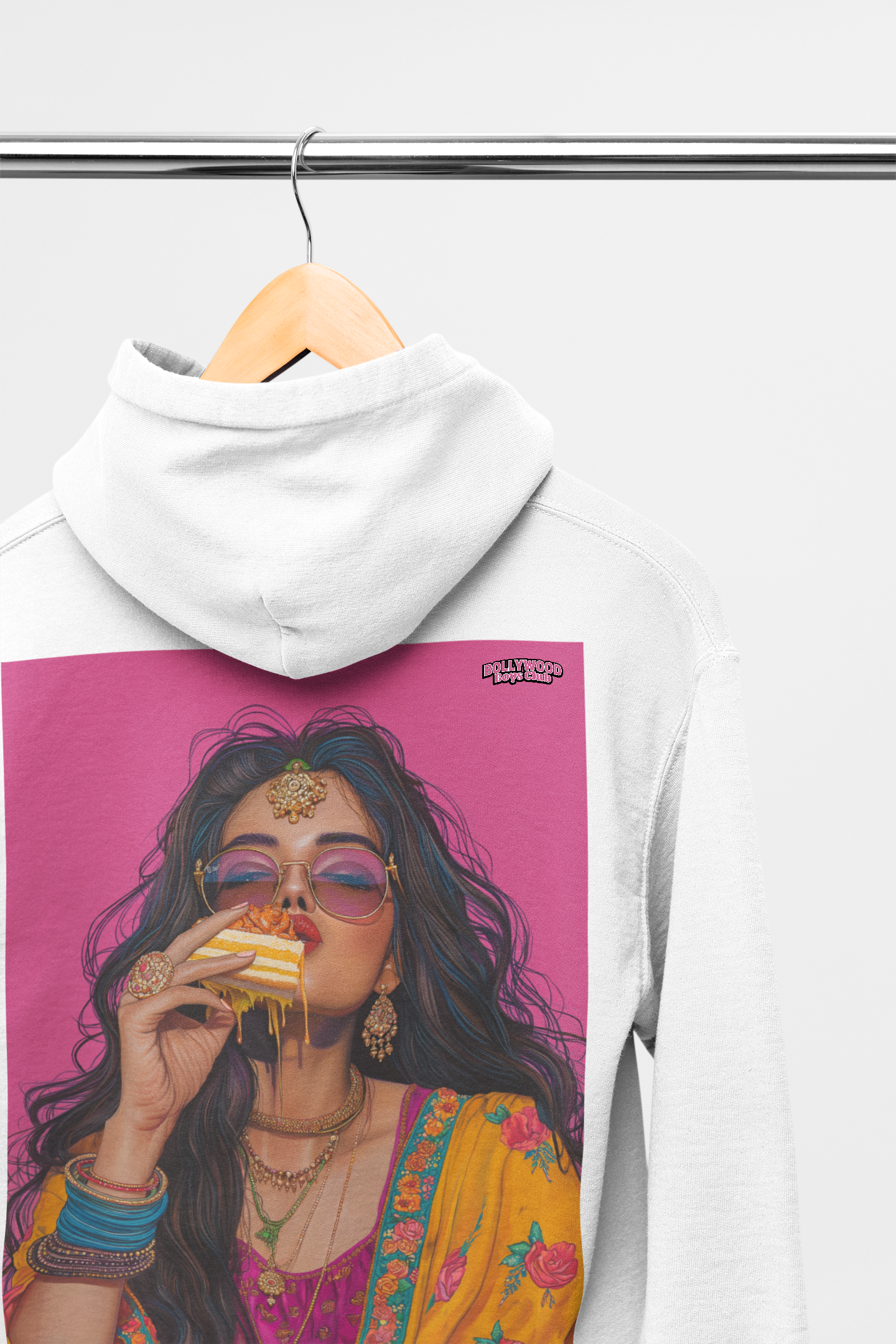 One Slice Hoodie  - Available in Black Grey or White
