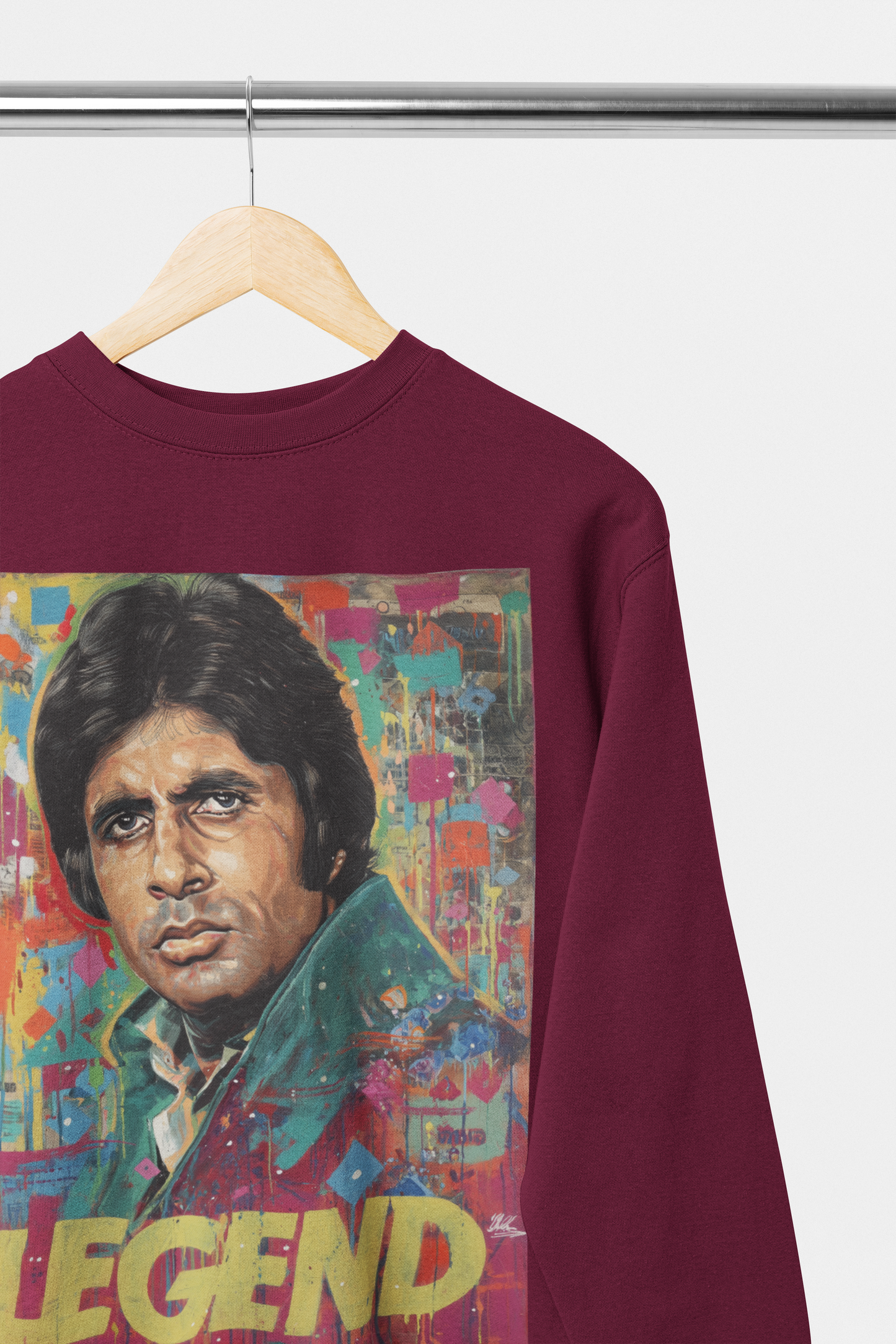 Legend Sweater  - Available in Burgandy Grey or Navy