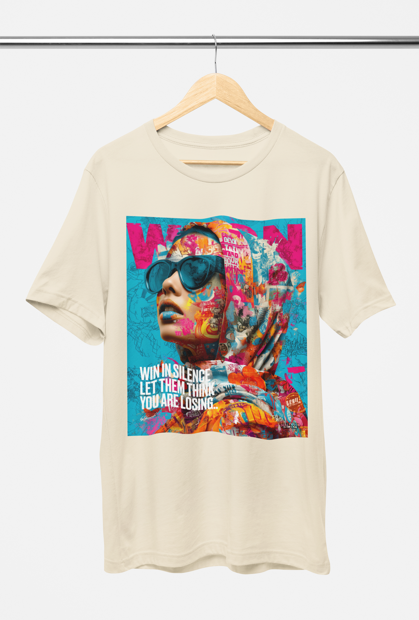 WINNER - T-SHIRT : Beige White Or Black