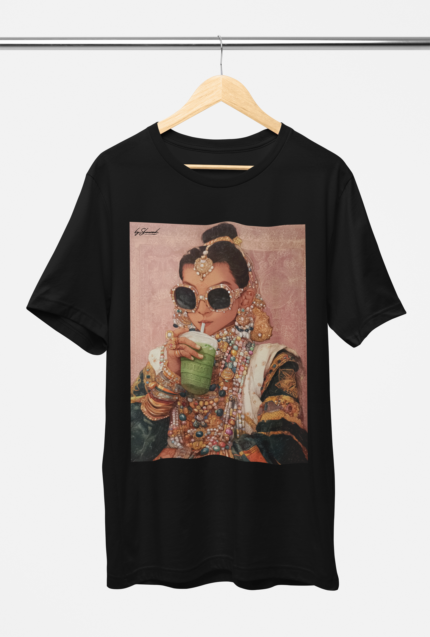 MATCHA MADE IN HEAVEN TEE : Beige Grey Or Black