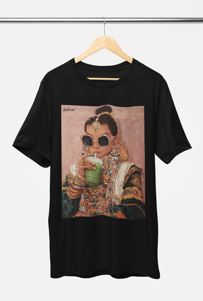 MATCHA MADE IN HEAVEN TEE : Beige Grey Or Black