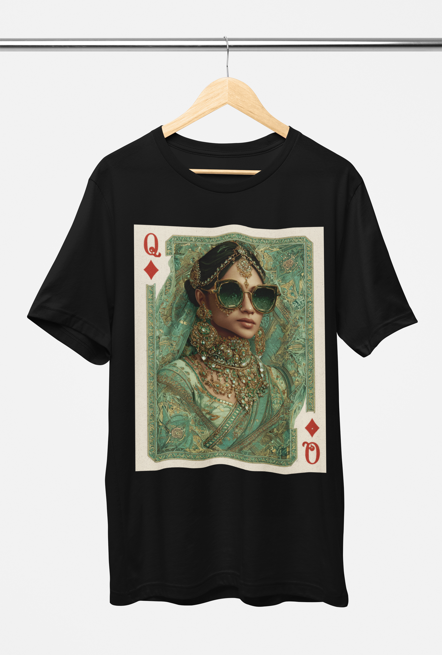 Diamond Queen  - Available in White Green Black