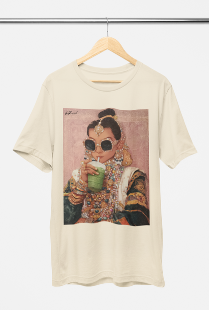 MATCHA MADE IN HEAVEN TEE : Beige Grey Or Black