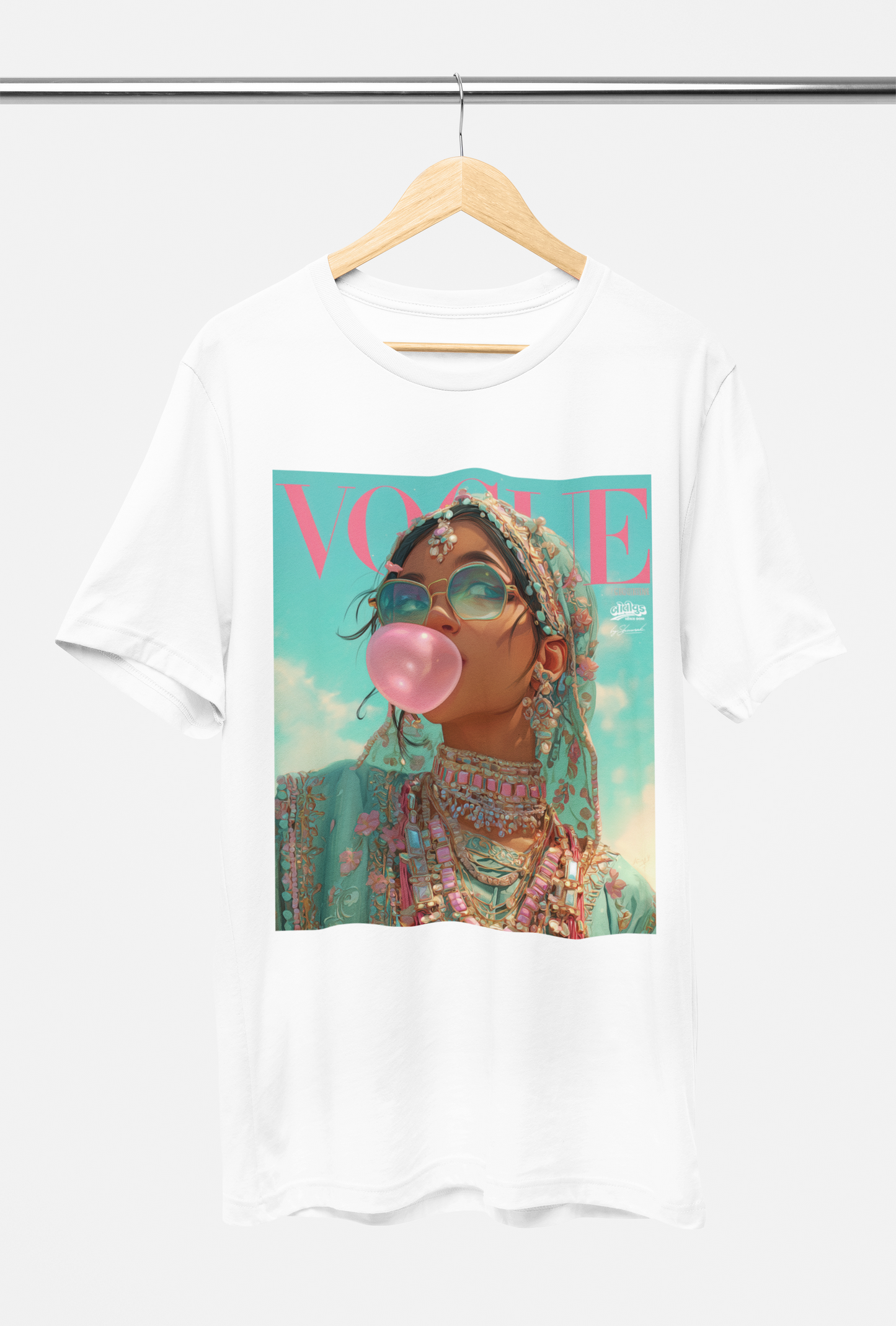 VOGUE TEE : Front Print / 4 colours