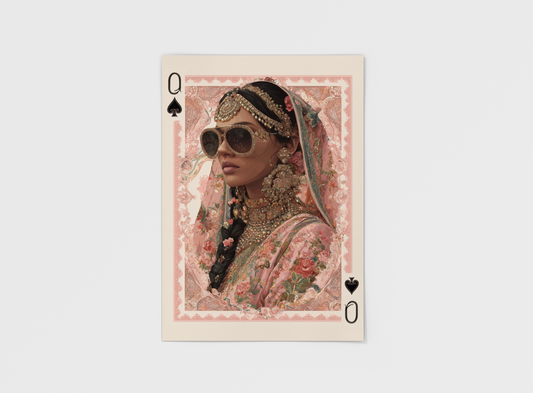 The Queen of Spades – A3 Poster Print
