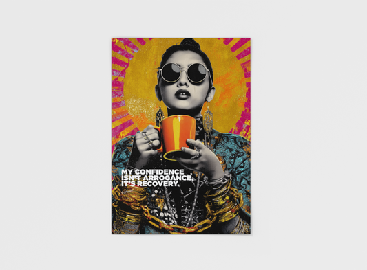 HALF CUP CHAI A3 Poster Print