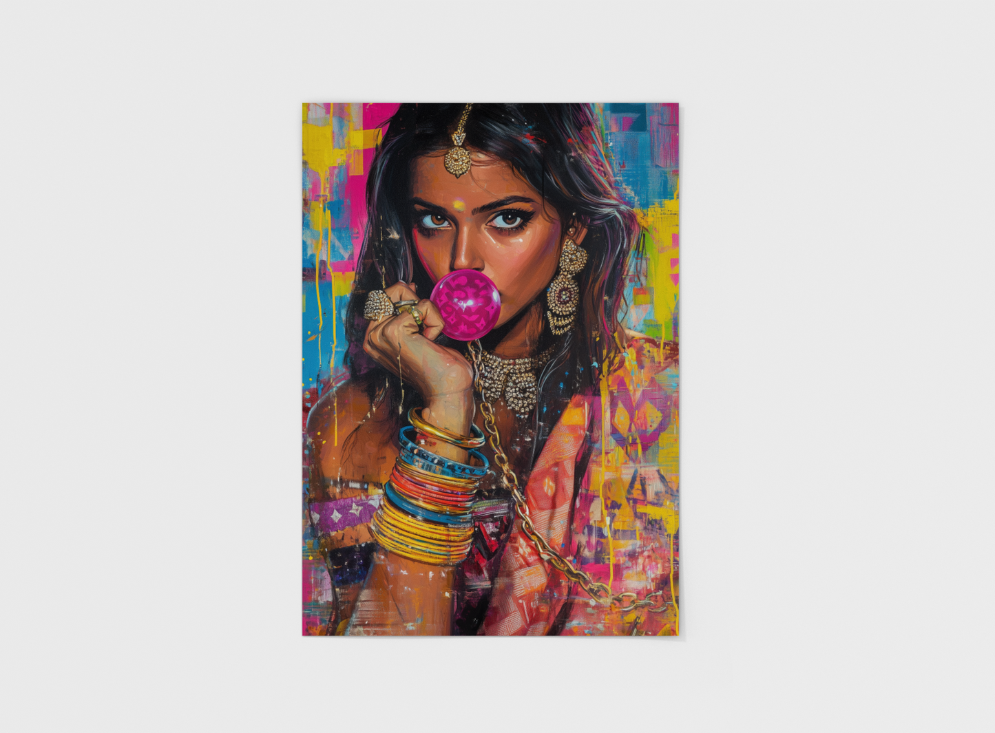 LV INDIA A3 Poster Print