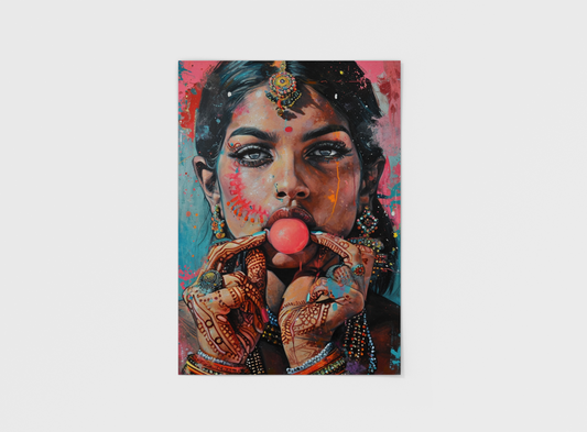 BUBBLES A3 Poster Print