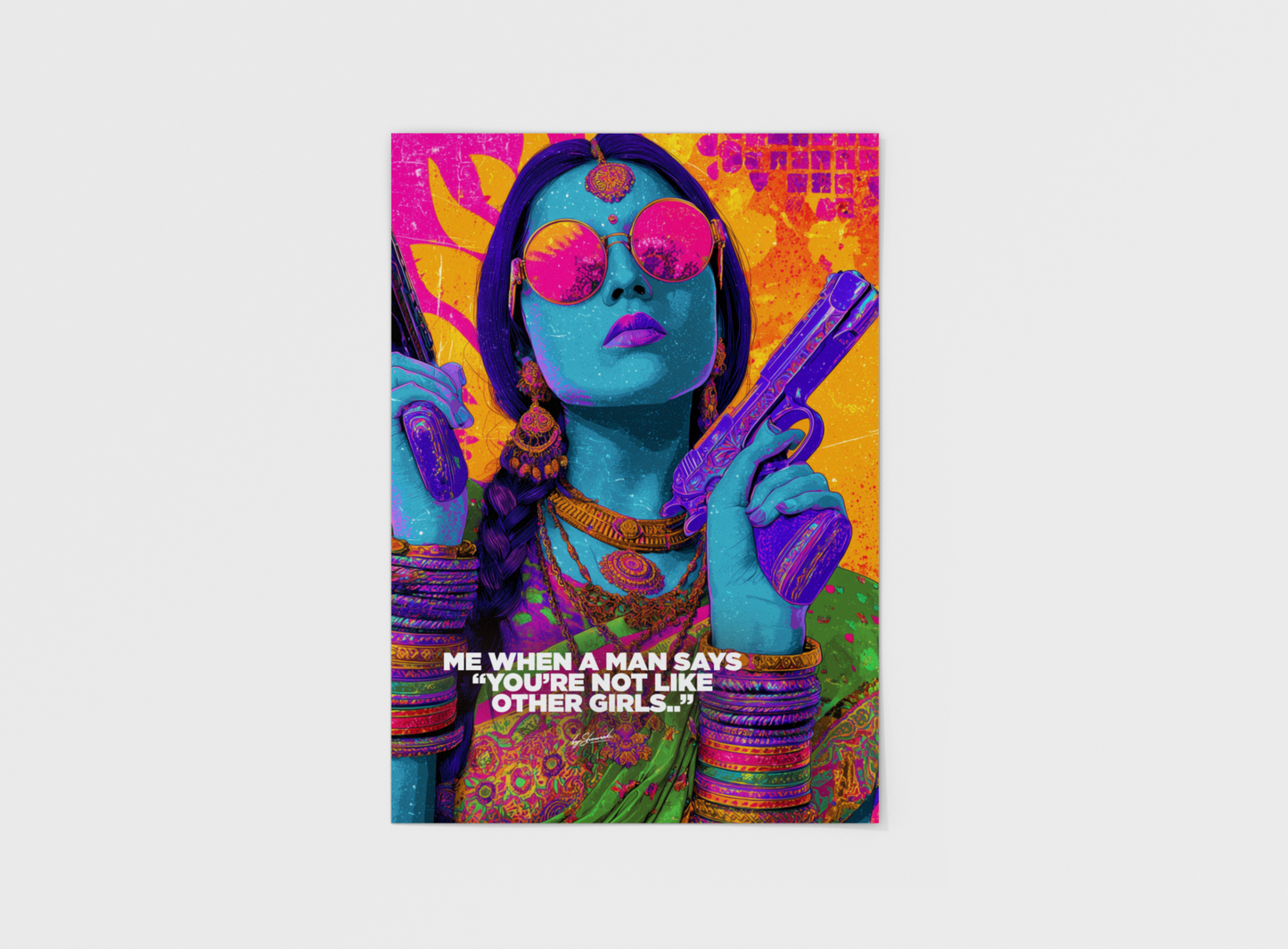 GIRLS LIKE THIS A3 Poster Print