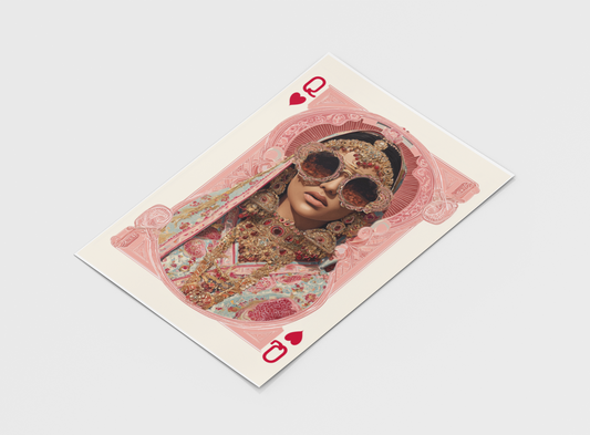 The Queen of Hearts – A3 Poster Print